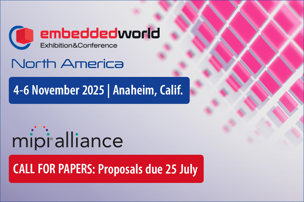 embedded world North America 2025 - Call for Presentations