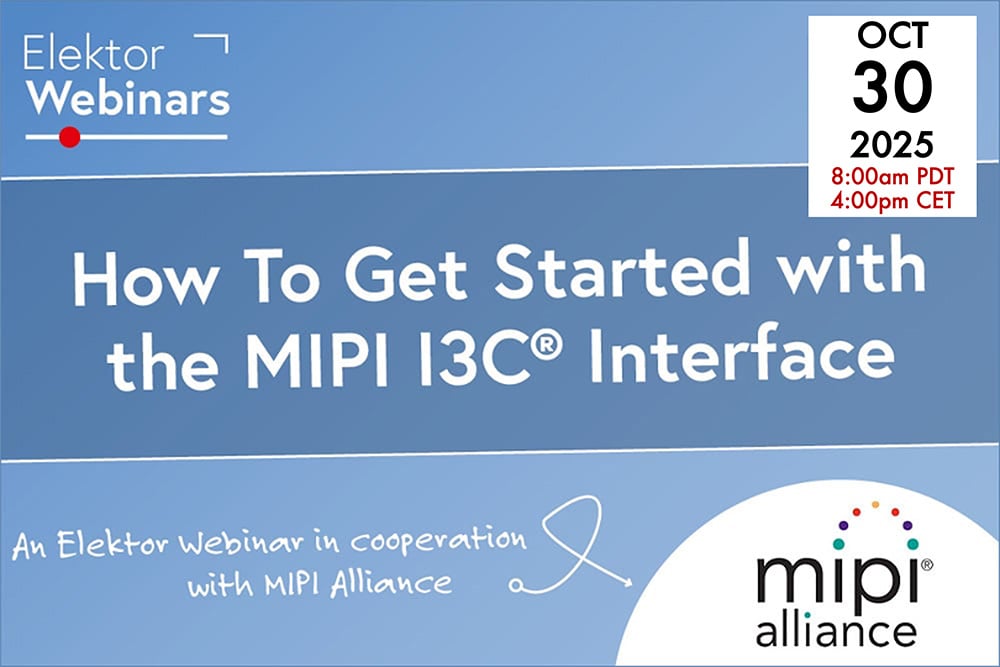 Elektor-MIPI I3C Webinar 2025