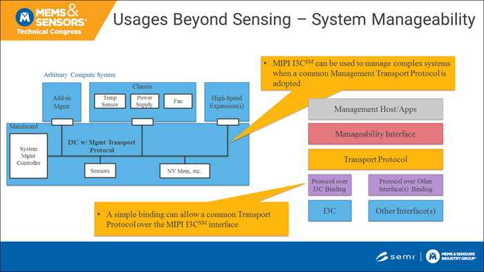 MIPI I3C for system manageability