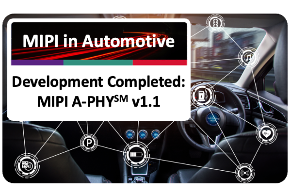 MIPI A-PHY v1.1 development completed image