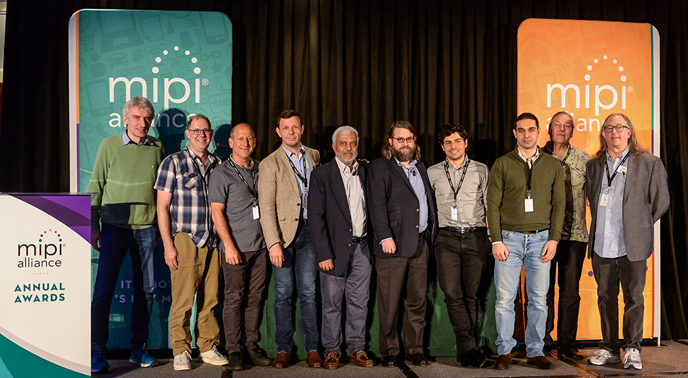 Recipients of 2022 MIPI Alliance Membership Awards