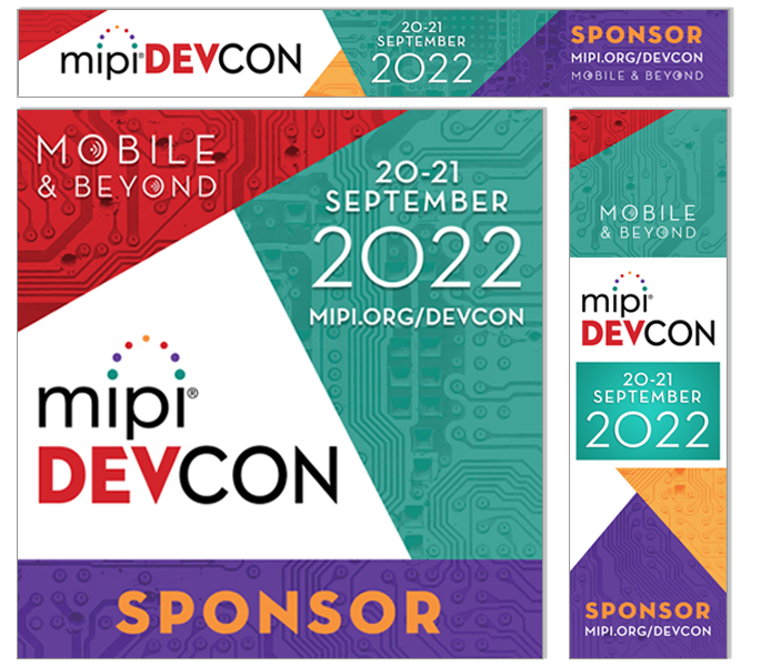 MIPI DevCon 2022 Sponsor Graphics