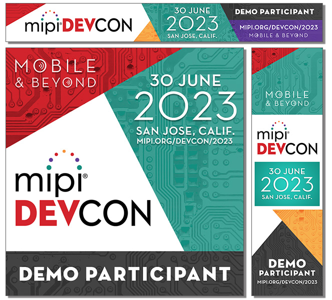 MIPI DevCon 2023 Demo Participants Graphics