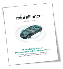 MIPI MASS automotive white paper cover